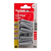 BLISTER TACO FISCHER SX PLUS Ø8x40mm K NV 20 unid. 567823