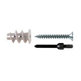 PACK 50 FIJACION METALICA + TORNILLO DE PANELES DE YESO 52390-GK S FISCHER