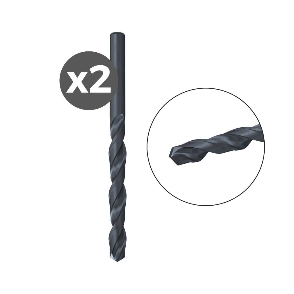 PACK 2 BROCAS PARA METAL HSS-R DIN338 1,5x18/40 / 2K 530404 FISCHER - Ítem