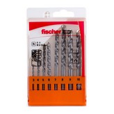 PACK 8 BROCAS PERCUSION S Ø3/4/5/6/7/8/9/10mm 543027 FISCHER