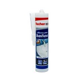 SILICONA SANITARIOS BLANCA 300ml 20818 FISCHER