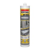 SILICONA UNIVERSAL NEGRA 280ml 115926 SOUDAL