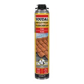 ESPUMA PARA TEJA PISTOLA GRIS 750ml SOUDAL