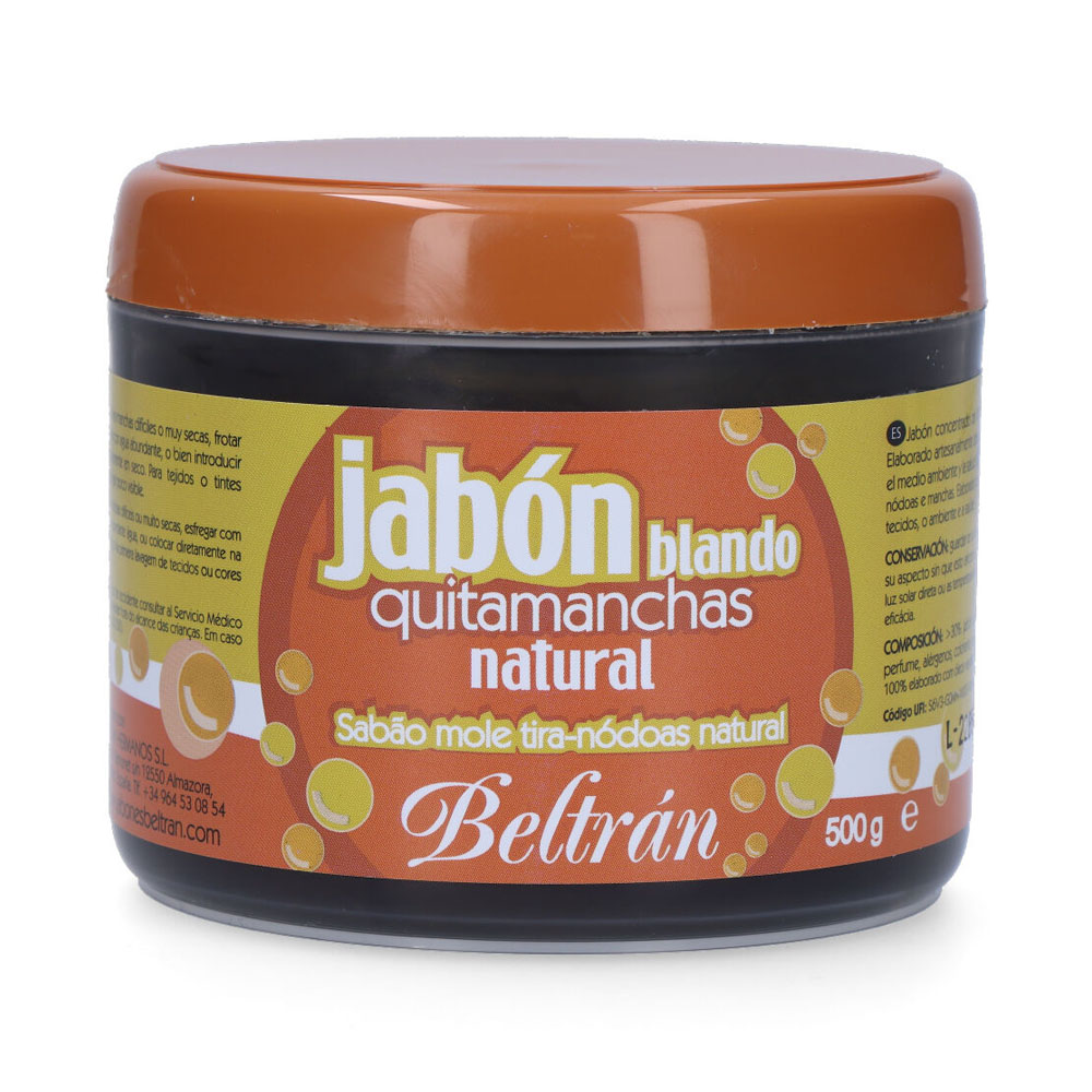 QUITAMANCHAS BELTRAN JABÓN PASTA NATURAL 500g BELTRAN - Ítem