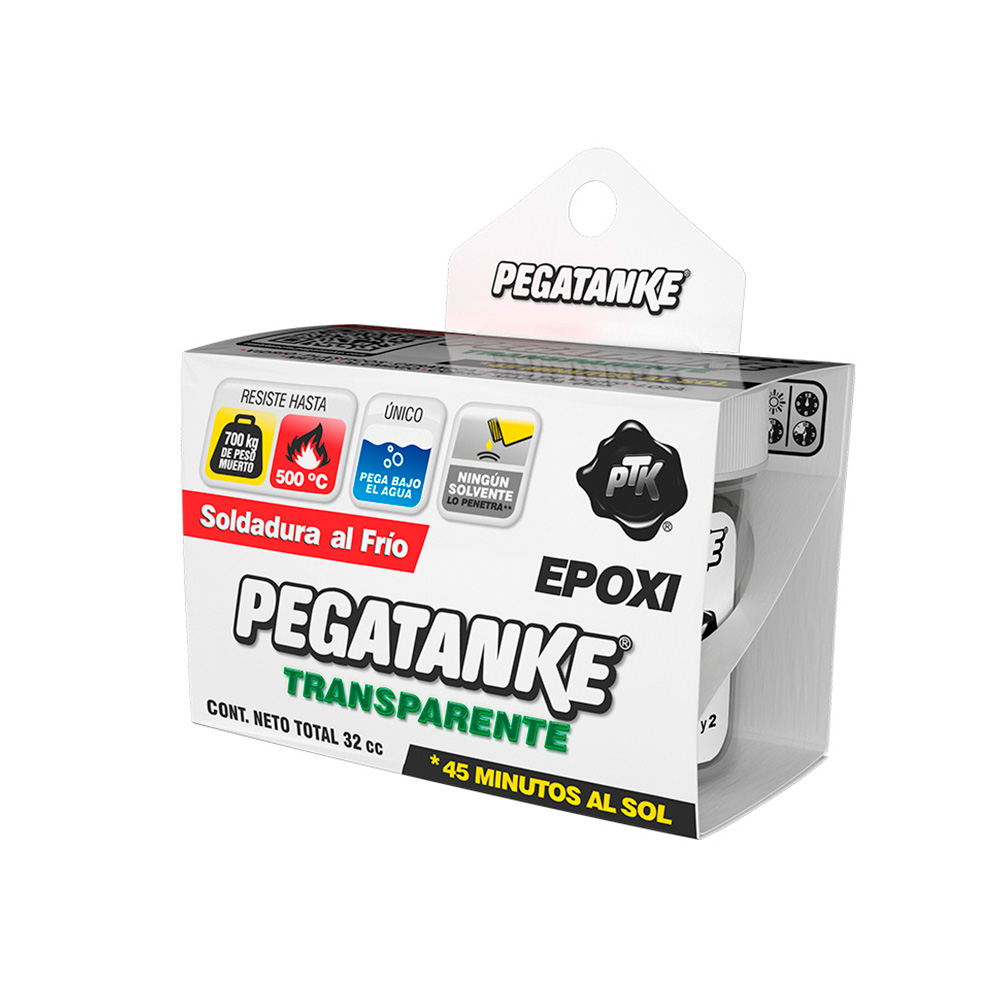 PEGATANKE EPOXICO TRANSPARENTE 32ml