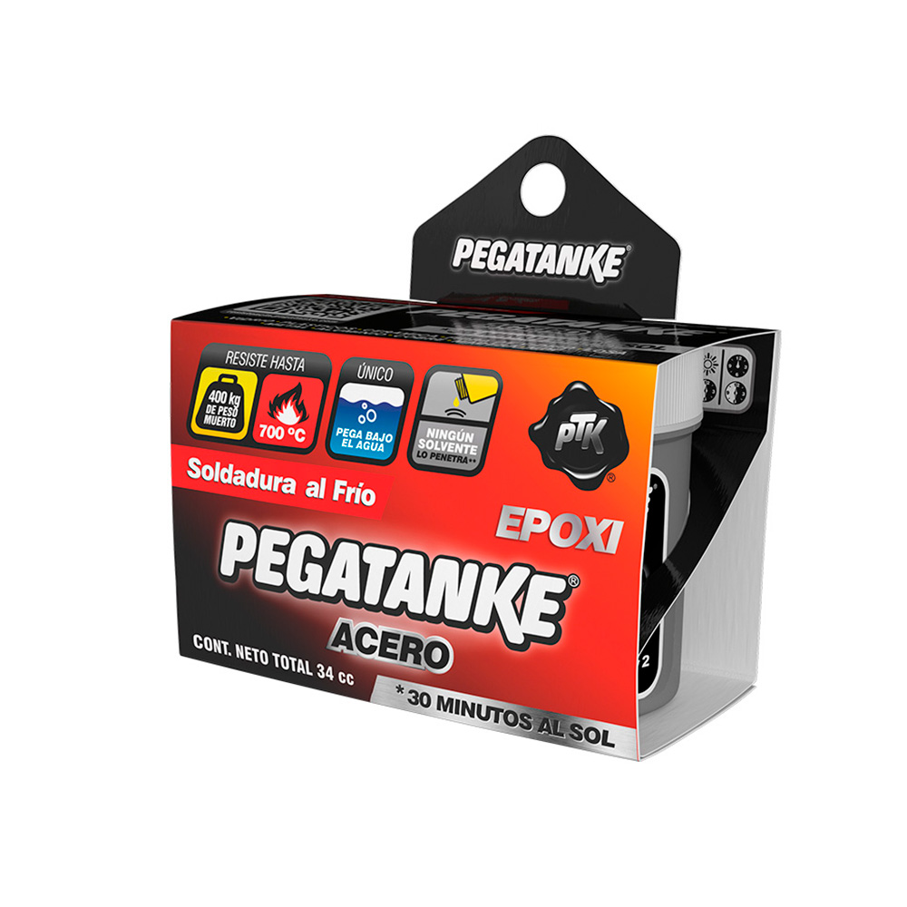 PEGATANKE EPOXICO ACERO NEGRO 32ml - Ítem