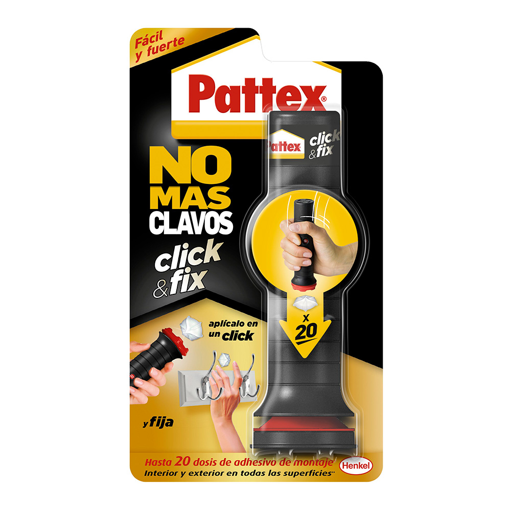 PATTEX NO MAS CLAVOS CLICK & FIX 30g 2312987