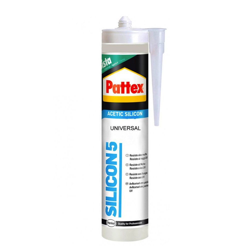 PATTEX SILICONA UNIVERSAL TRANSPARENTE 280ml 1534267 - Ítem