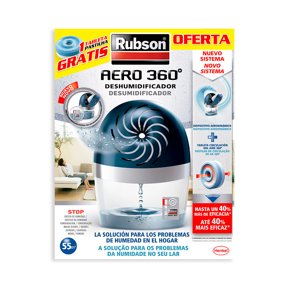 RUBSON AERO 360 APARATO 450g 2626322 - Ítem