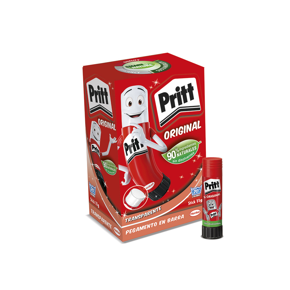 PRITT STICK BARRA DE PEGAMENTO TRANSPARENTE 11g 1584622 - Ítem