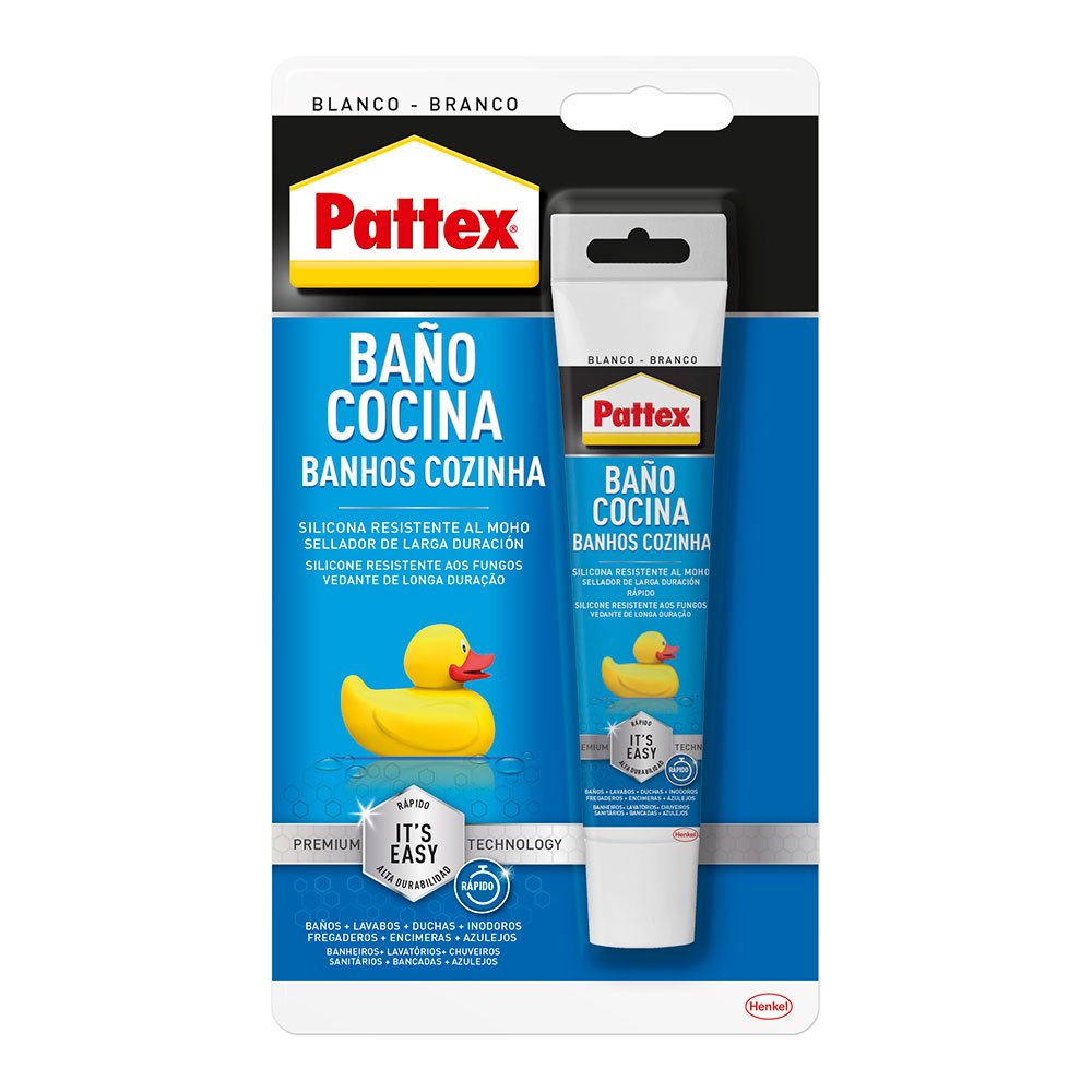 PATTEX BAÑO COCINA TRANSPARENTE 50ml