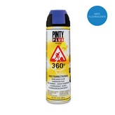 PINTURA EN SPRAY PINTYPLUS TECH 650cc MARCADOR 360° AZUL T118