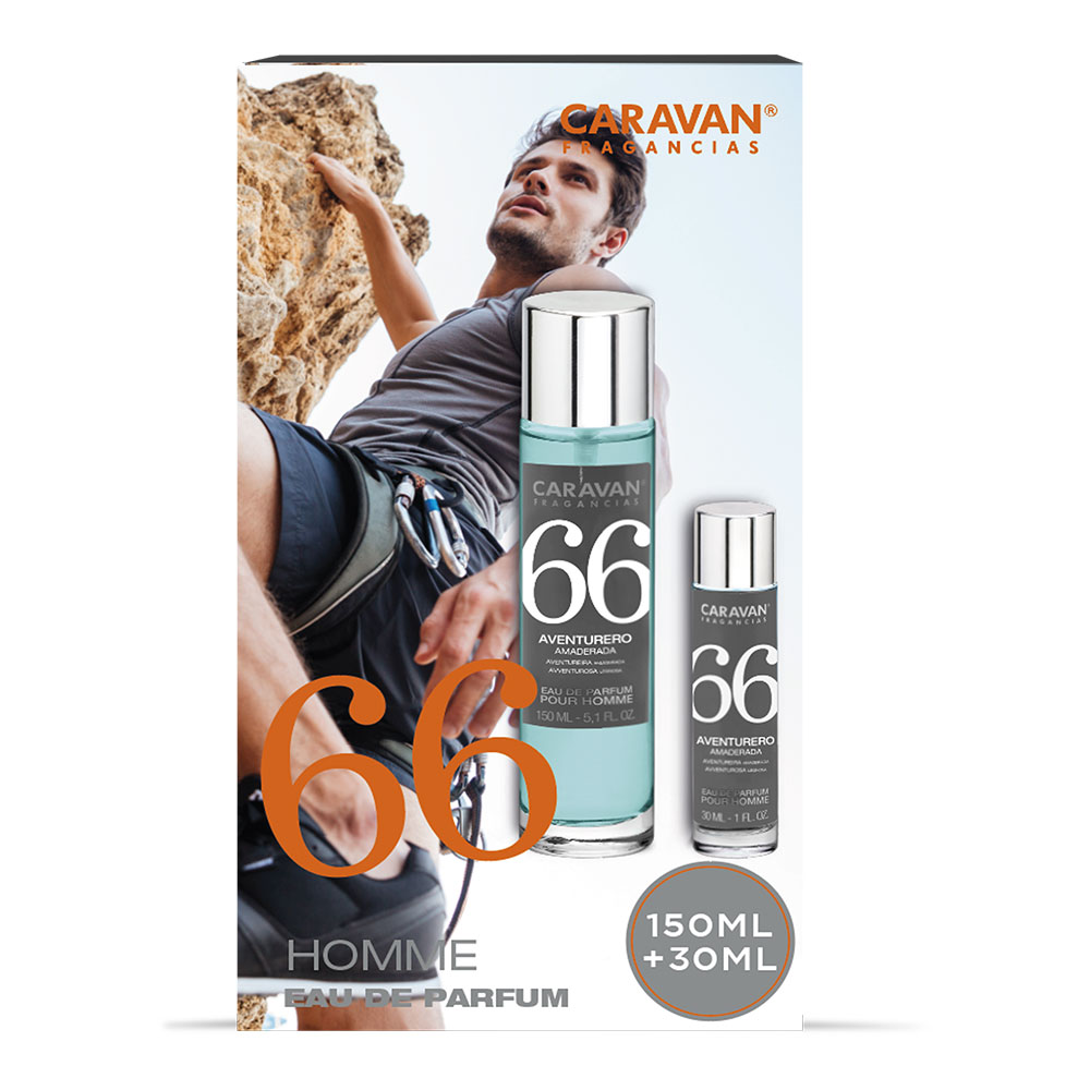 ESTUCHE DUPLO 150+30ml CARAVAN Nº 66 CABALLERO