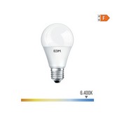 BOMBILLA STANDARD LED E27 10W 932lm 6400K LUZ FRIA Ø5,9x11cm EDM