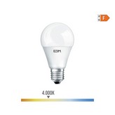 BOMBILLA STANDARD LED E27 10W 932lm 4000K LUZ DIA Ø5,9x11cm EDM