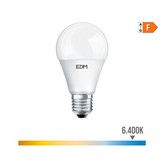 BOMBILLA STANDARD LED E27 7W 600lm 6400K LUZ FRIA Ø6x10,8cm EDM