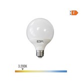 BOMBILLA GLOBO LED Ø95mm E27 10W 810lm 3200K LUZ CALIDA Ø9,5x12cm EDM