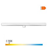 LINESTRA LED 1 CASQUILLO S14D 9W 810lm 2700K LUZ CALIDA 500x30x47mm EDM