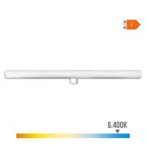 LINESTRA LED 1 CASQUILLO S14D 9W 700lm 6400K LUZ FRIA Ø3x50cm EDM