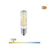 BOMBILLA TUBULAR DE LED E14 4,5W 450lm 3200K LUZ CALIDA Ø1,6x6,6cm EDM