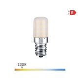BOMBILLA PEBETERO TUBULAR LED E14 3W 250lm 3200K LUZ CALIDA Ø1,8x5,2cm EDM