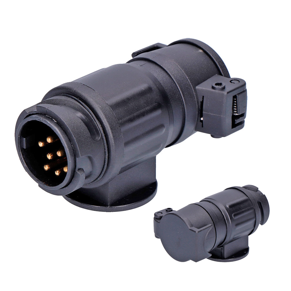 ADAPTADOR IMPERMEABLE DE REMOLQUE 7 A 13 PINS - Ítem