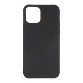 CARCASA NEGRA DE PLÁSTICO SOFT TOUCH PARA IPHONE 12 PRO