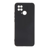 CARCASA NEGRA DE PLÁSTICO SOFT TOUCH PARA REDMI 10C