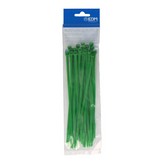 BRIDAS VERDES 200x4,8mm NYLON ALTA CALIDAD (BLISTER 25 unid.) EDM