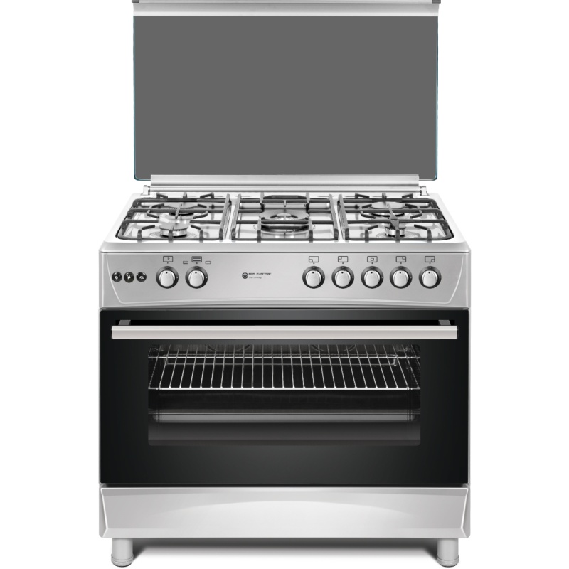 COCINA DE GAS 90X60 HORNO DE 90 cm 5 FUEGOS WOK INOX EAS ELECTRIC EFG9H60X