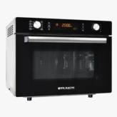 MICROONDAS LIBRE INSTALACION CRISTAL NEGRO 900W CON HORNO CONVECCIÓN 3D 1750W Y GRILL 1200W 36 litros EMBV36