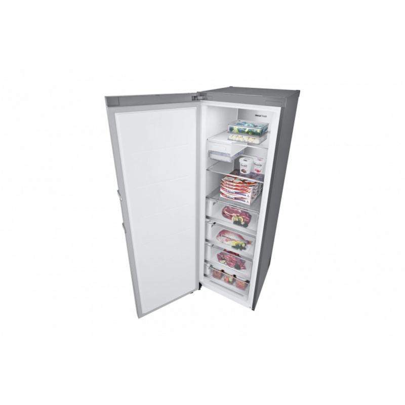 CONGELADOR VERTICAL NO FROST INOX LG GFM61MBCSF 2