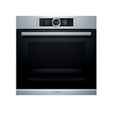 HORNO MULTIFUNCION CON VAPOR CRISTAL NEGRO-INOX BOSCH HSG636BS1