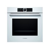 HORNO MULTIFUNCION PIROLITICO CRISTAL BLANCO BOSCH HBG675BW1