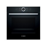 HORNO MULTIFUNCION PIROLITICO CRISTAL NEGRO BOSCH HBG675BB1