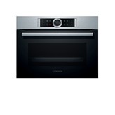 HORNO COMPACTO MULTIFUNCION CRISTAL NEGRO-INOX BOSCH CBG633NS3