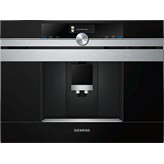 CAFETERA INTEGRABLE CRISTAL NEGRO-INOX SIEMENS CT636LES6