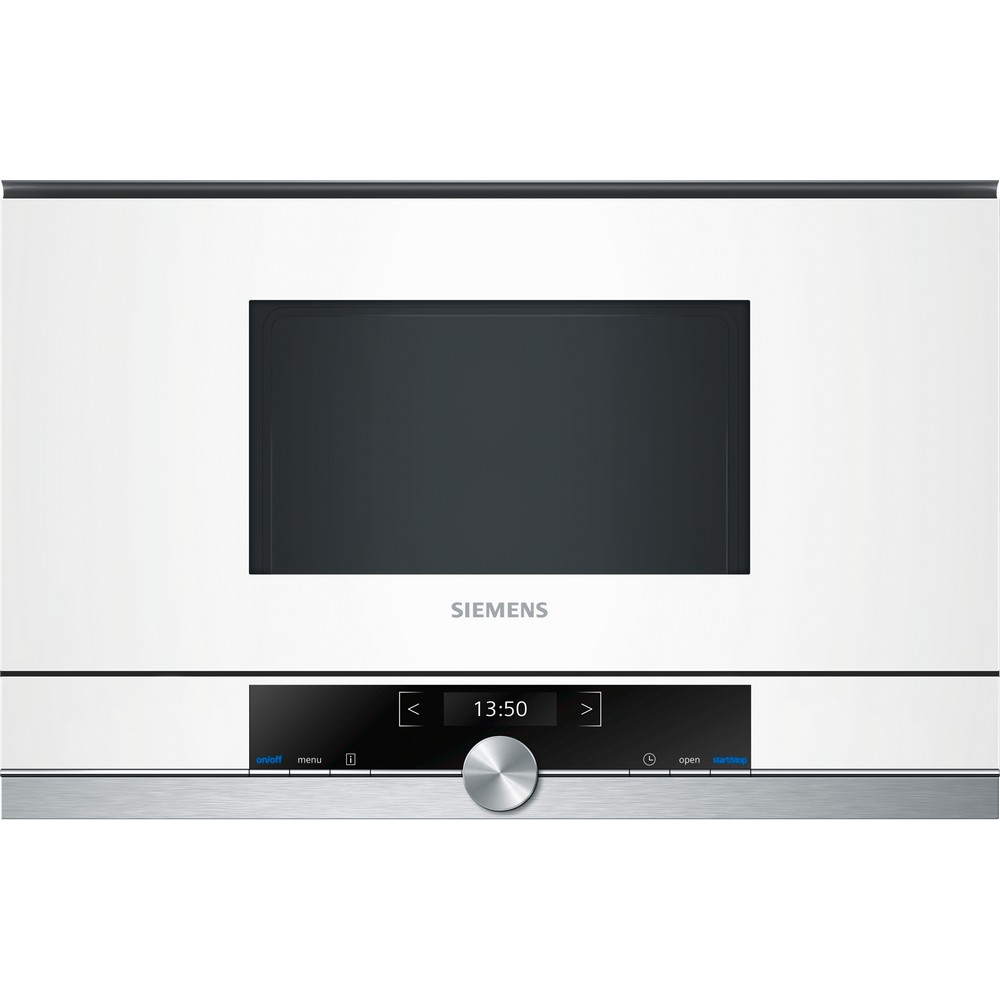 MICROONDAS INTEGRABLE CRISTAL BLANCO-INOX SIEMENS BF634LGW1