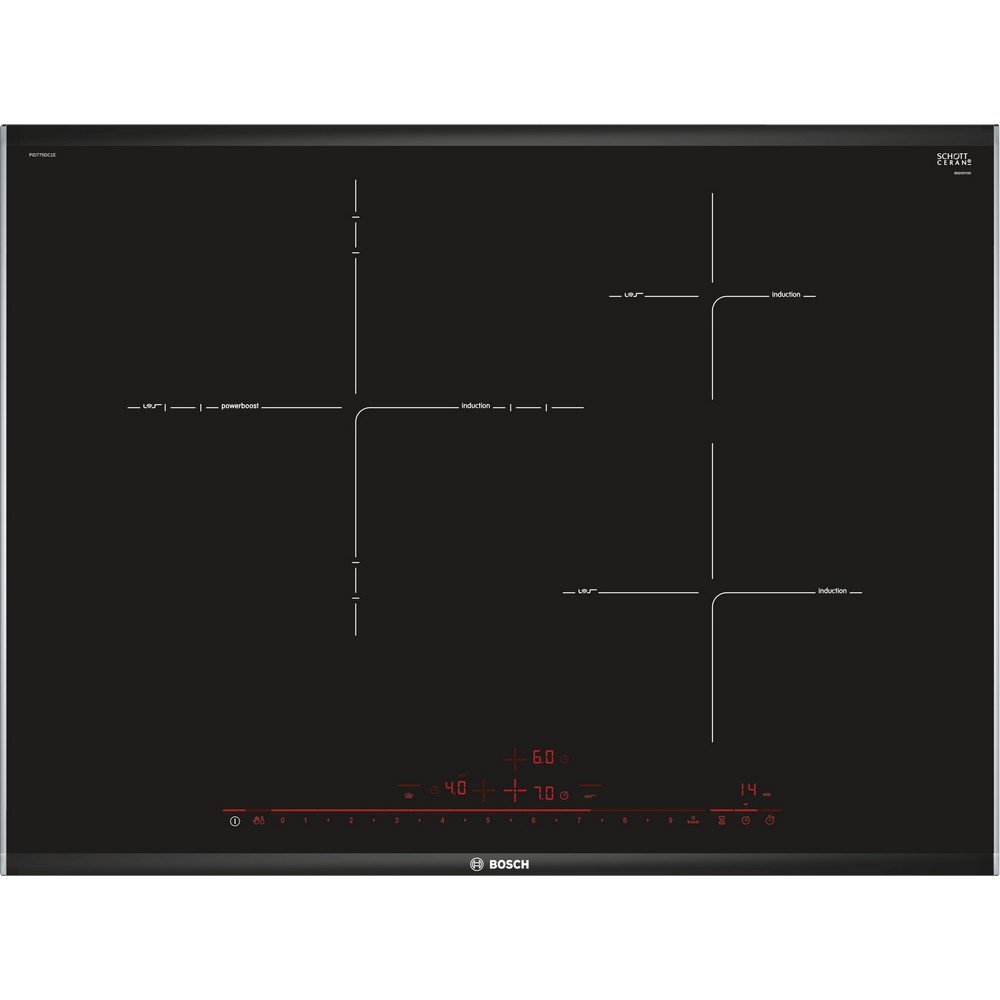 PLACA INDUCCION 70 cm 3 FUEGOS BOSCH PID775DC1E