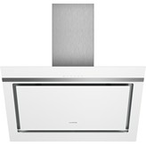 CAMPANA DECORATIVA INCLINADA 80 cm CRISTAL BLANCO SIEMENS LC87KIM20