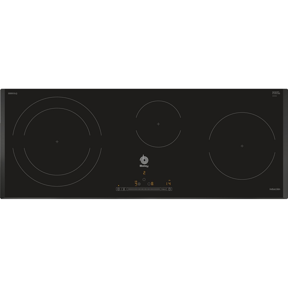 PLACA INDUCCION 90 cm 3 FUEGOS BALAY 3EB955LQ - Ítem