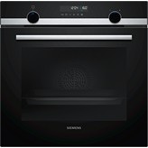 HORNO MULTIFUNCION PIROLITICO CRISTAL NEGRO-INOX SIEMENS HB578G0S00