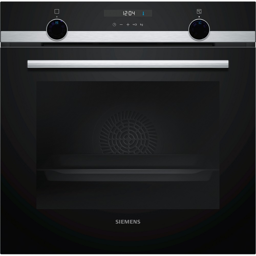 HORNO MULTIFUNCION CRISTAL NEGRO-INOX SIEMENS HB537A0S0