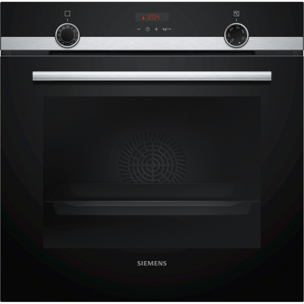 HORNO MULTIFUNCION PIROLITICO CRISTAL NEGRO-INOX SIEMENS HB574AER0