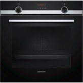 HORNO MULTIFUNCION PIROLITICO CRISTAL NEGRO-INOX SIEMENS HB574AER0