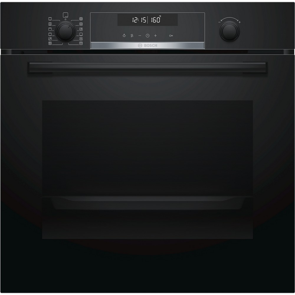 HORNO MULTIFUNCION PIROLITICO CRISTAL NEGRO BOSCH HBG5780B0