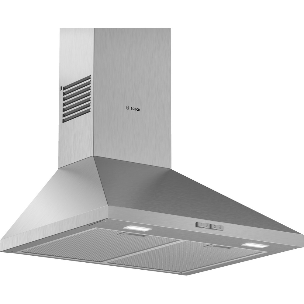 Declaración Prematuro Poner a prueba o probar CAMPANA DECORATIVA PIRAMIDAL 60 cm INOX BOSCH DWP66BC50