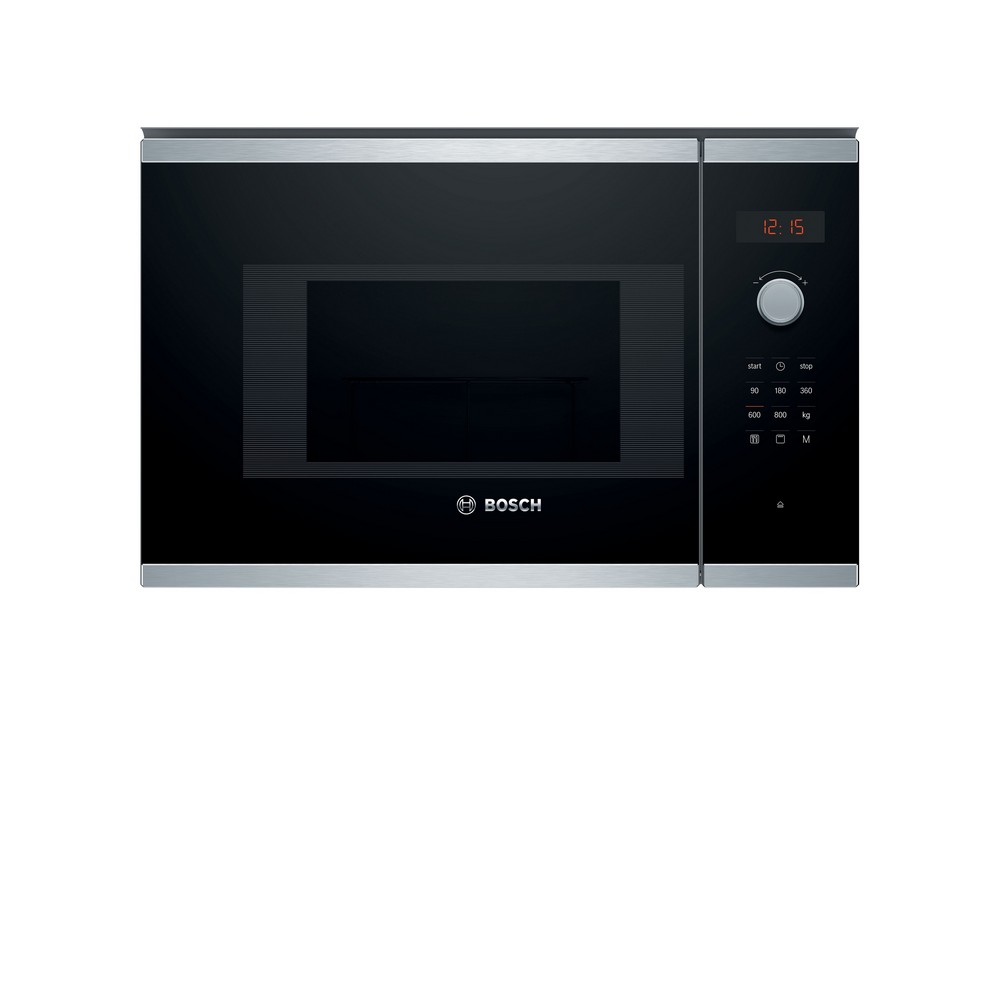 MICROONDAS INTEGRABLE CRISTAL NEGRO-INOX BOSCH BEL523MS0