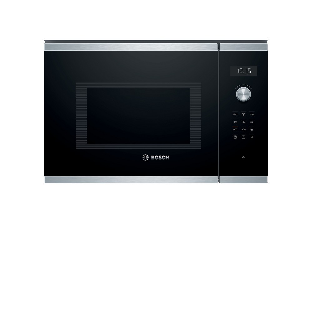 MICROONDAS INTEGRABLE CRISTAL NEGRO-INOX BOSCH BEL554MS0