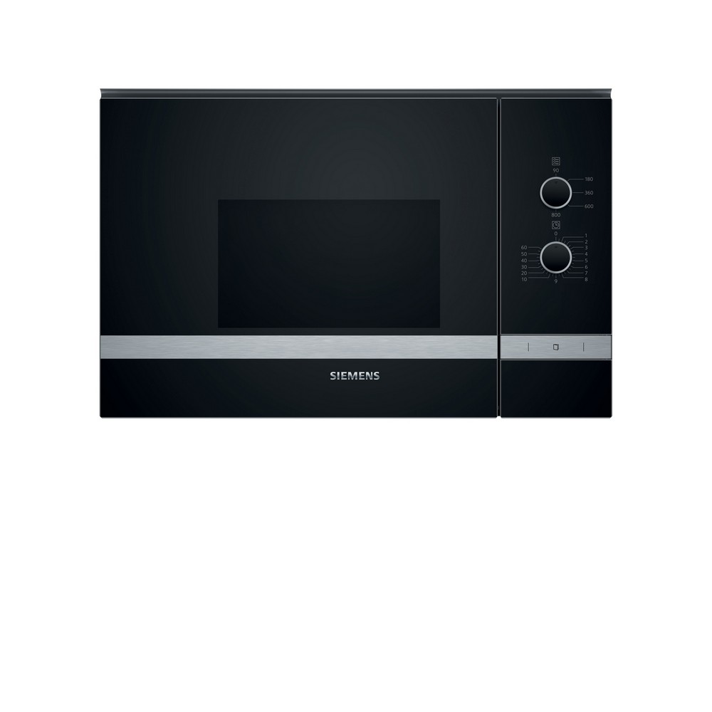 MICROONDAS INTEGRABLE CRISTAL NEGRO-INOX SIEMENS BF520LMR0 - Ítem
